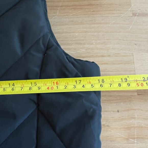 Michael Michael Kors Womens Full Zip Quilted Puffer Vest SMALL in Black - Picture 9 of 10